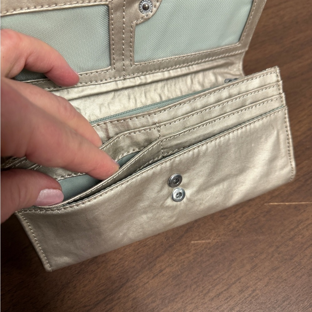 Kipling Gold Wallet - Picture 9 of 10